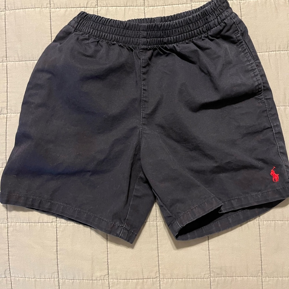 Polo navy pull on shorts